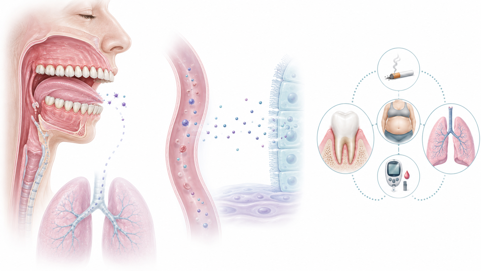 Parodontite e patologie respiratorie: possibili meccanismi biologici e fattori di rischio condivisi